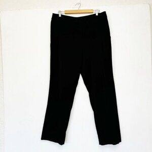 Eileen Fisher black TENCEL stretch Pants side zip Large